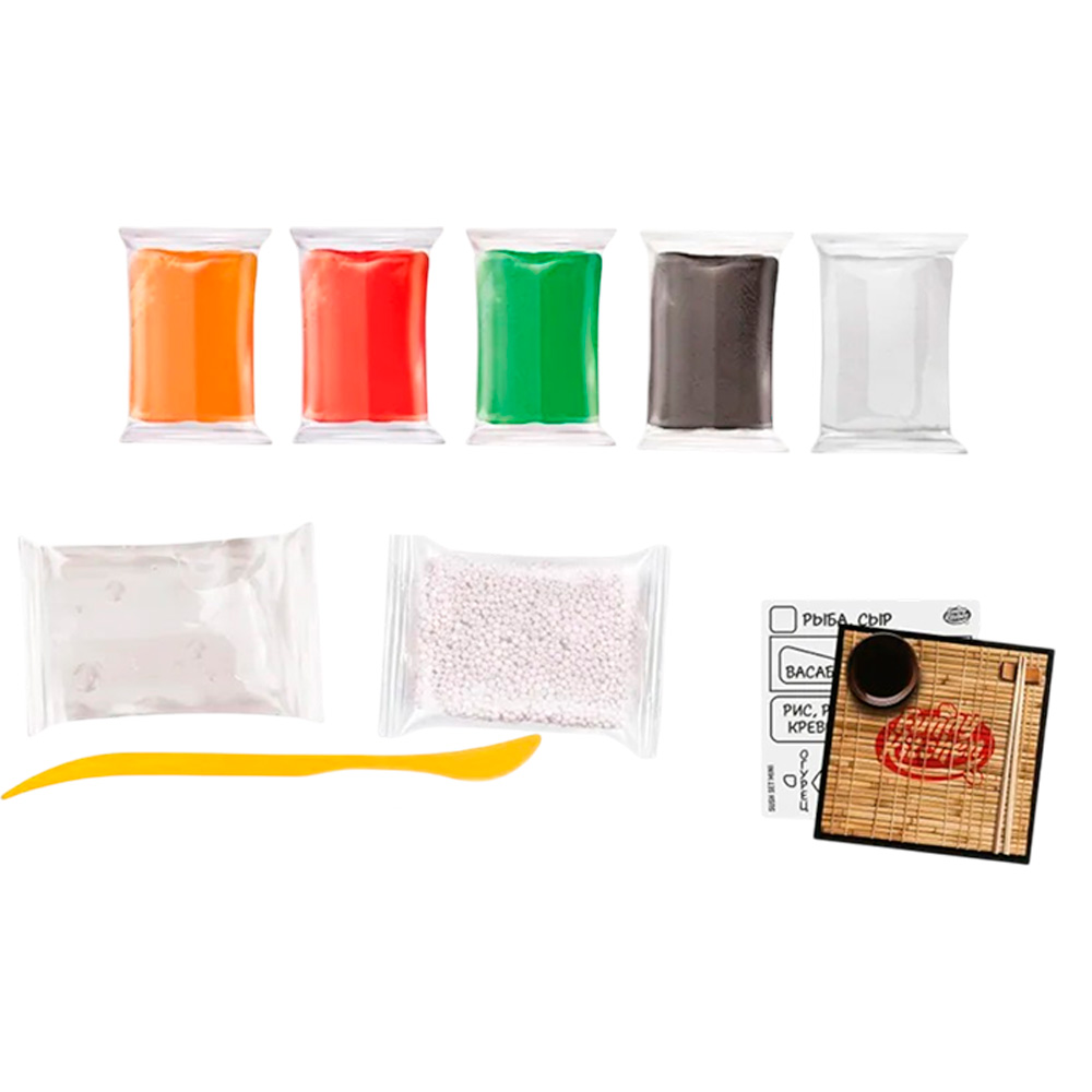 Лизун Slime Лаборатория Funny Funny Kitchen Sushi set mini SS500-40246 Лизун Slime Лаборатория Funny Funny Kitchen Sushi set mini SS500-40246