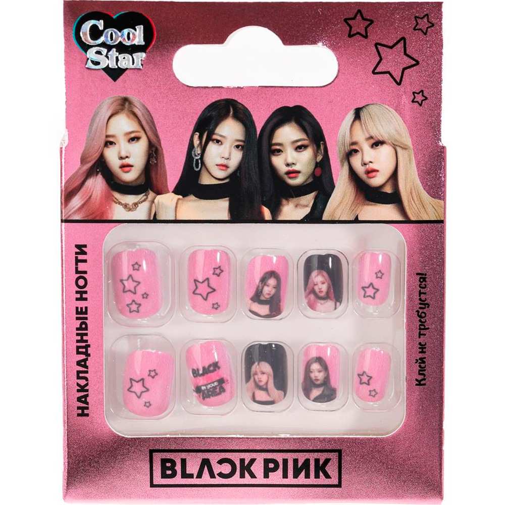 Ногти накладные black pink Cool Star 112836-BP-TTG