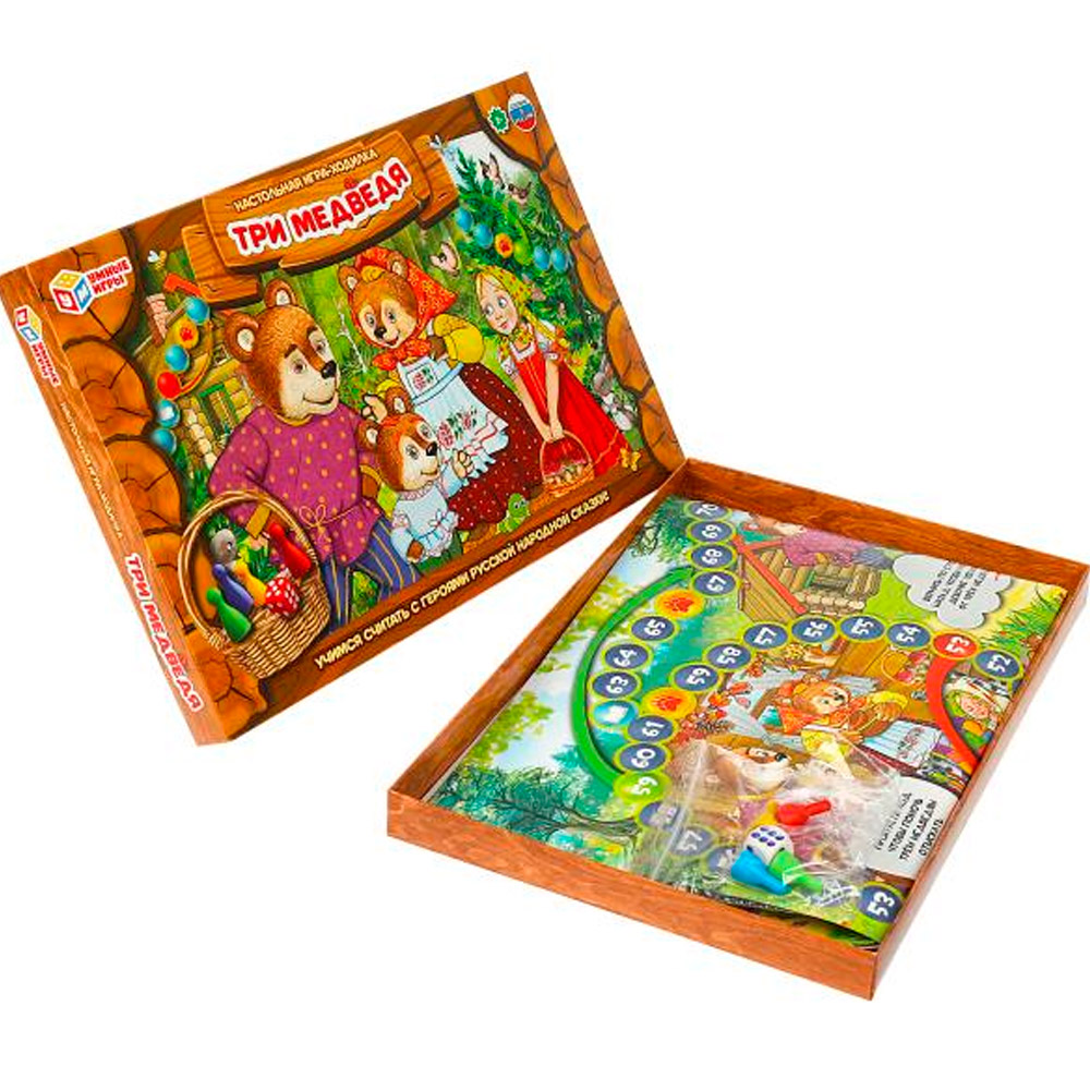 Игра Умка Три медведя. Ходилка 4660254410640 Игра Умка Три медведя. Ходилка 4660254410640