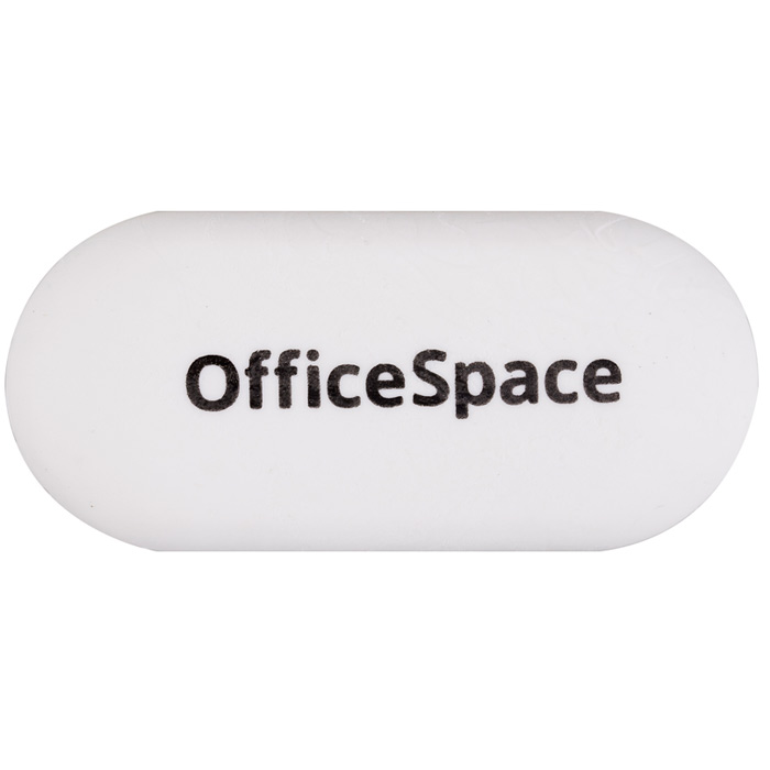 Ластик OfficeSpace "FreeStyle", овальный, термопластичная резина, 60*28*12мм OBGP_10103.