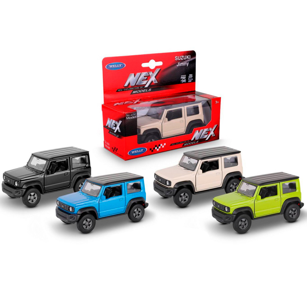 Модель 1:38 Suzuki Jimny 43810W