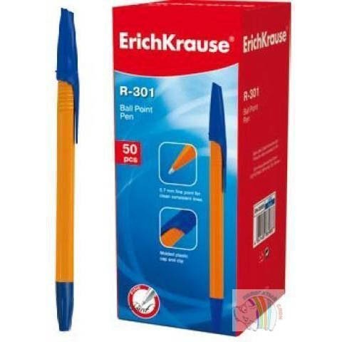 Ручка шарик синий R-301 ORANGE 0.7 Stick&Grip 39531 /Erich Krause/ Ручка шарик синий R-301 ORANGE 0.7 Stick&Grip 39531 /Erich Krause/