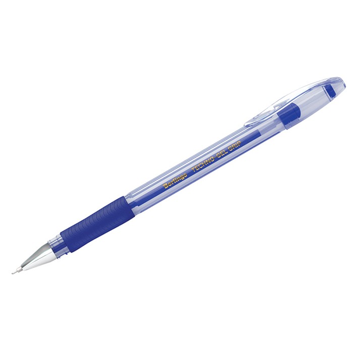 Ручка шарик синяя 0.5мм Techno-Gel Grip CGp_50902 Berlingo