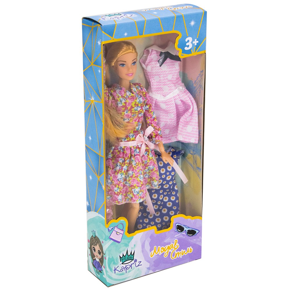 Кукла Miss Kapriz YSSH187B Мода&Стиль с платьями в кор.