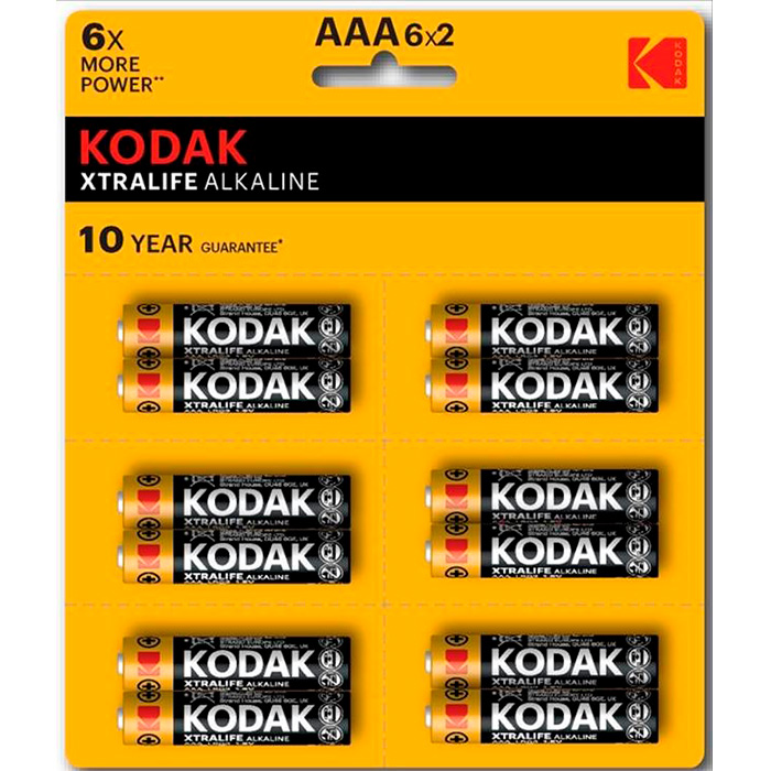 Элемент питания LR 3 Kodak Xtralife (блис2шт)  2/6xB 193134 /цена за 2шт/