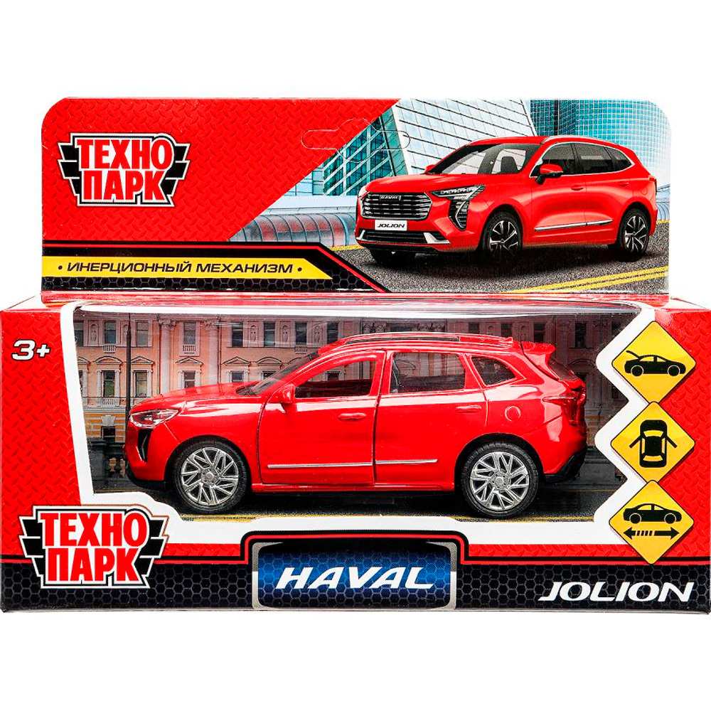 Модель JOLION-12-RD Haval Jolion 12 см, двери, багаж, красный Технопарк  в кор.