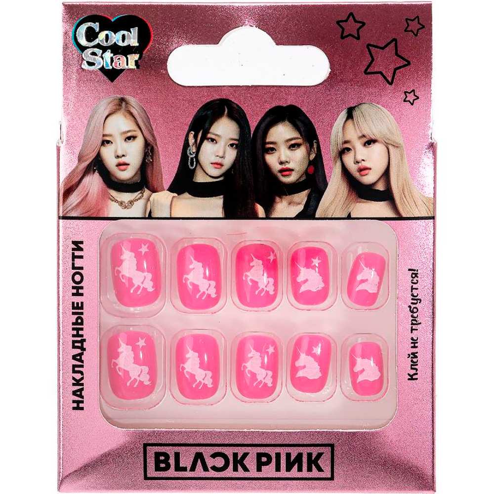 Ногти накладные black pink Cool Star 115619-BP-TTG