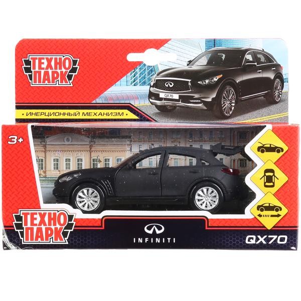 Модель QX70-12MAT-BK INFINITI QX70 матовый черный Технопарк  в кор.