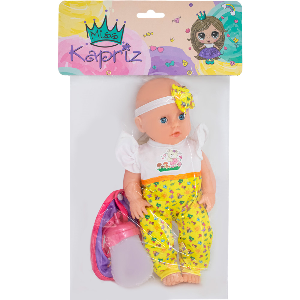 Пупс Miss Kapriz MK2208K-25B 27 см. с аксесс. в пак. Пупс Miss Kapriz MK2208K-25B 27 см. с аксесс. в пак.