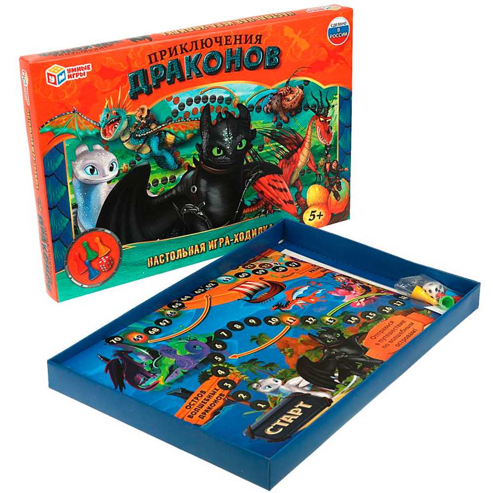 Игра Умка Приключения драконов.Ходилка 4650250563426 Игра Умка Приключения драконов.Ходилка 4650250563426
