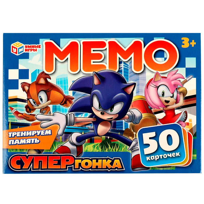 Игра Умка Суперр гонка.МЕМО.Тренируем память.50 карточек 4650250540311