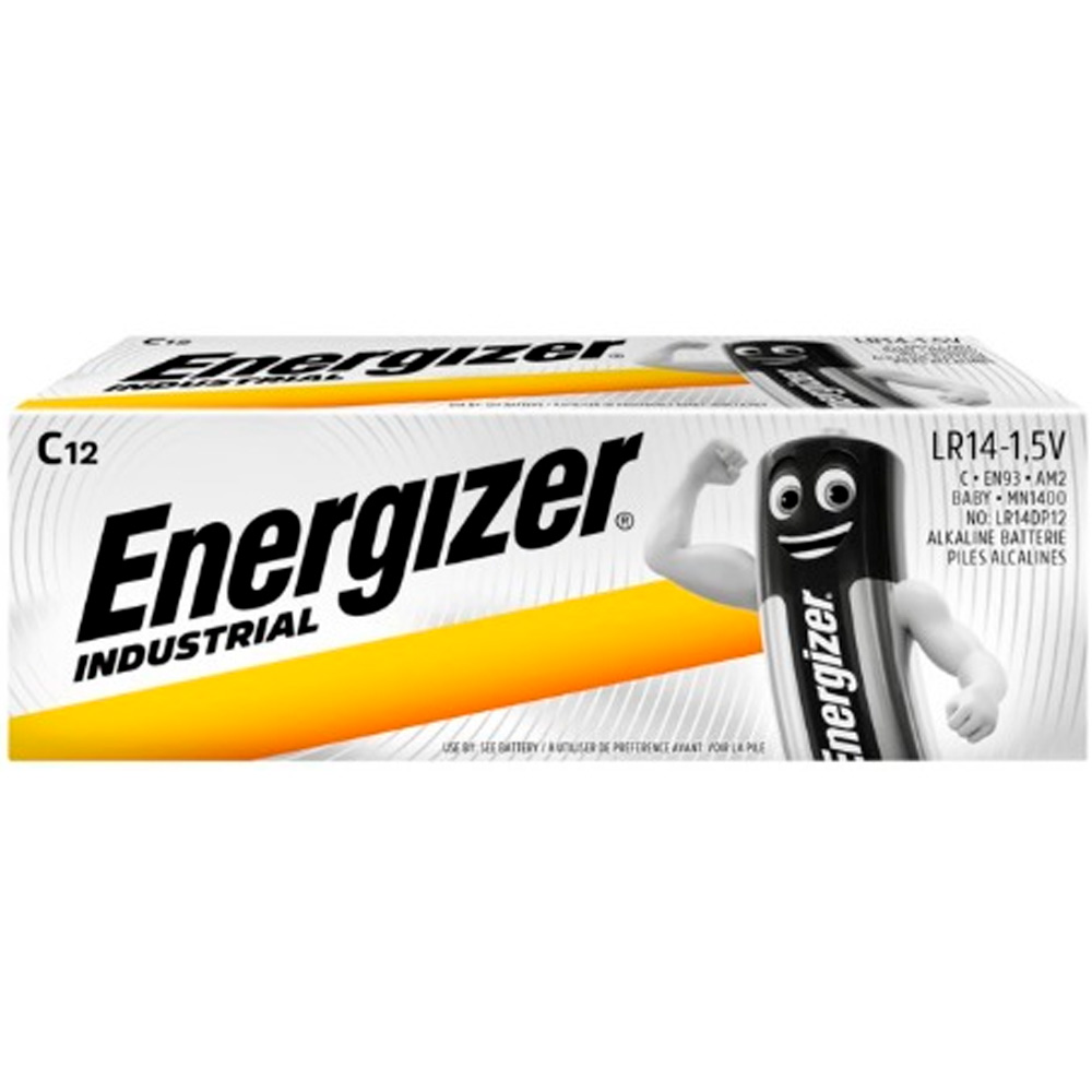 Элемент питания LR14 Energizer Industrial 12xBox (E93/C) (72) цена за 1 штуку