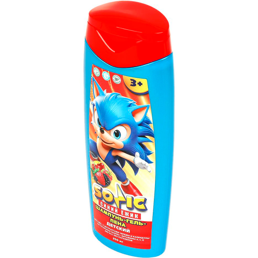 Шампунь-гель-пена д/ванн Sonic 3в1 250мл Шампунь-гель-пена д/ванн Sonic 3в1 250мл