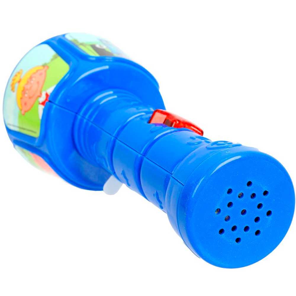 Игрушка на батарейках Волшебный фонарик СИНИЙ ТРАКТОР Умка HT1277-R1 Игрушка на батарейках Волшебный фонарик СИНИЙ ТРАКТОР Умка HT1277-R1