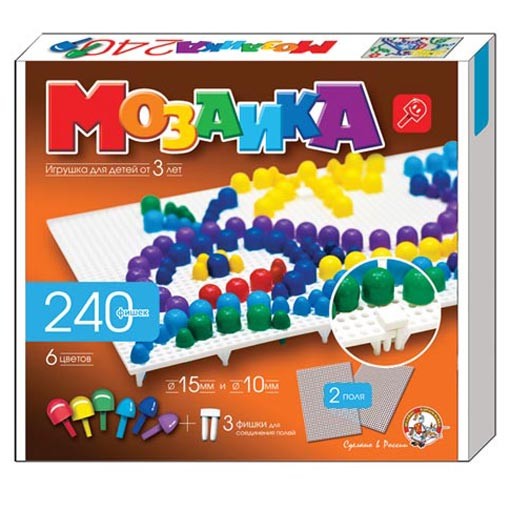 Мозаика 240 цветн. 983 /10/ Мозаика 240 цветн. 983 /10/