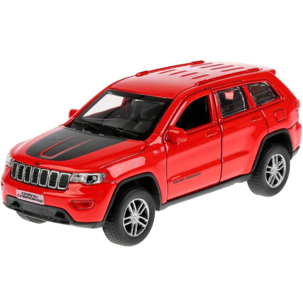 Модель CHEROKEE-12SL-RD JEEP GRAND CHEROKEE красный Технопарк в коробке