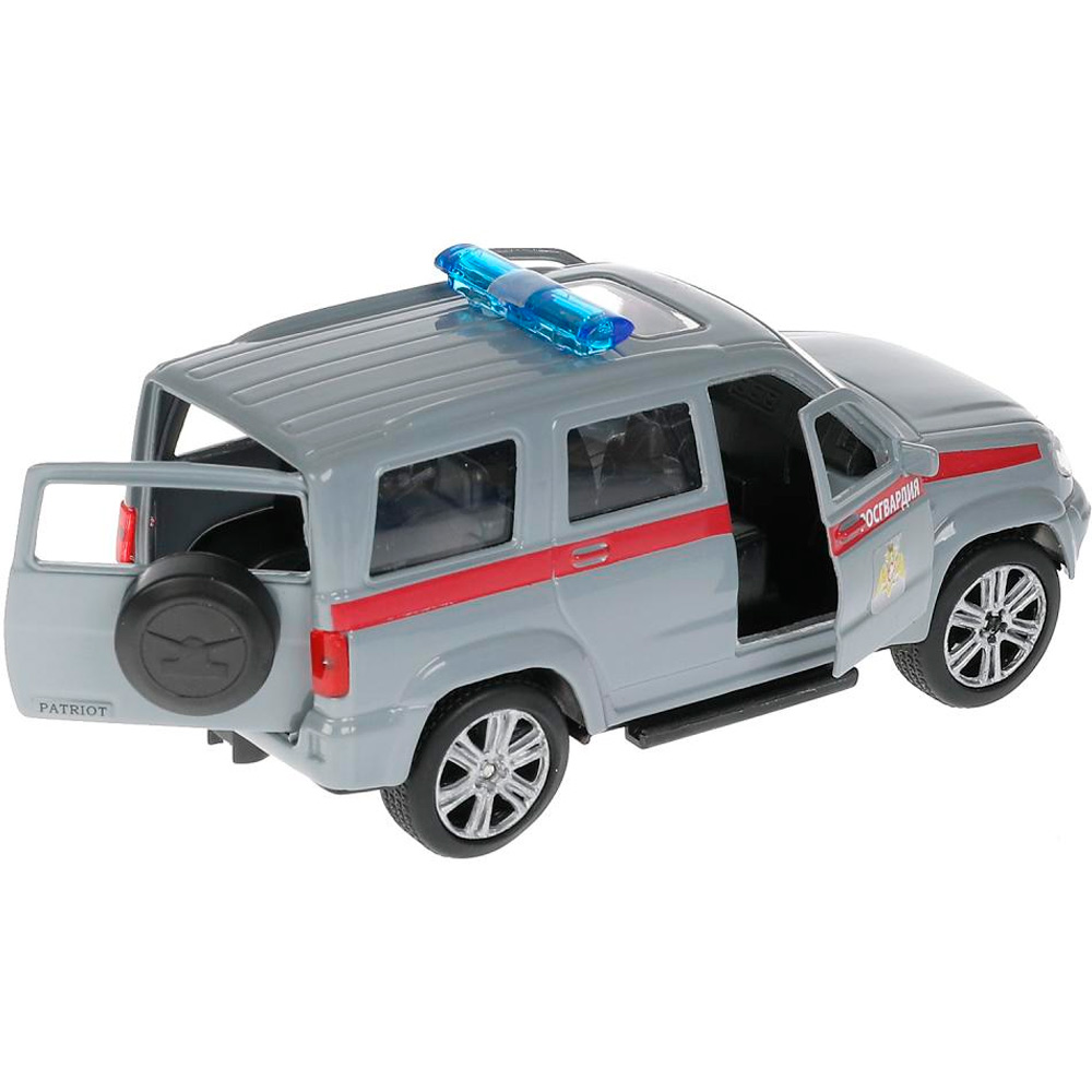 Модель SB-17-81-UP-ROS-WB UAZ patriot РОСГВАРДИЯ, 12 см Технопарк в коробке Модель SB-17-81-UP-ROS-WB UAZ patriot РОСГВАРДИЯ, 12 см Технопарк в коробке