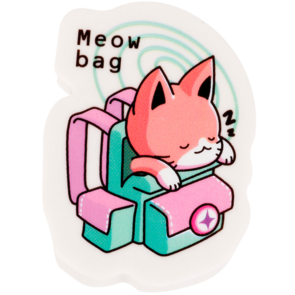 Ластик MESHU " Meow-bag" фигурный  40*30*13мм 339293   