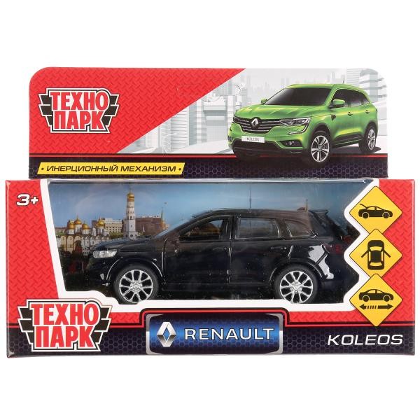 Модель KOLEOS-BK RENAULT KOLEOS черный Технопарк  в кор.