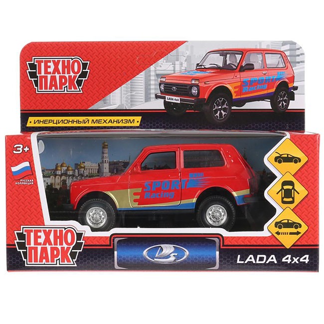 Модель LADA4X4-S LADA 4х4 Спорт Технопарк  в коробке