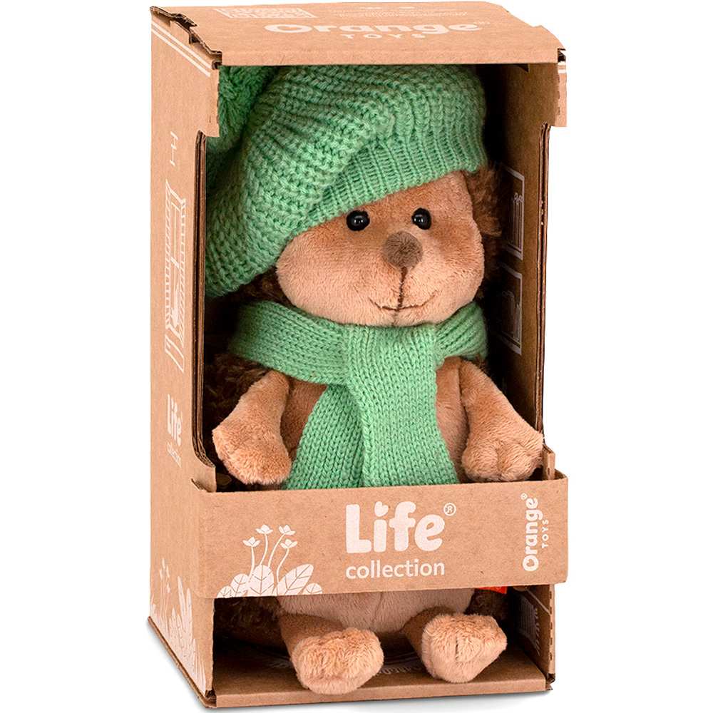 Life Ёжик Колюнчик: в зелёном берете 20 OS001-220/20B Life Ёжик Колюнчик: в зелёном берете 20 OS001-220/20B