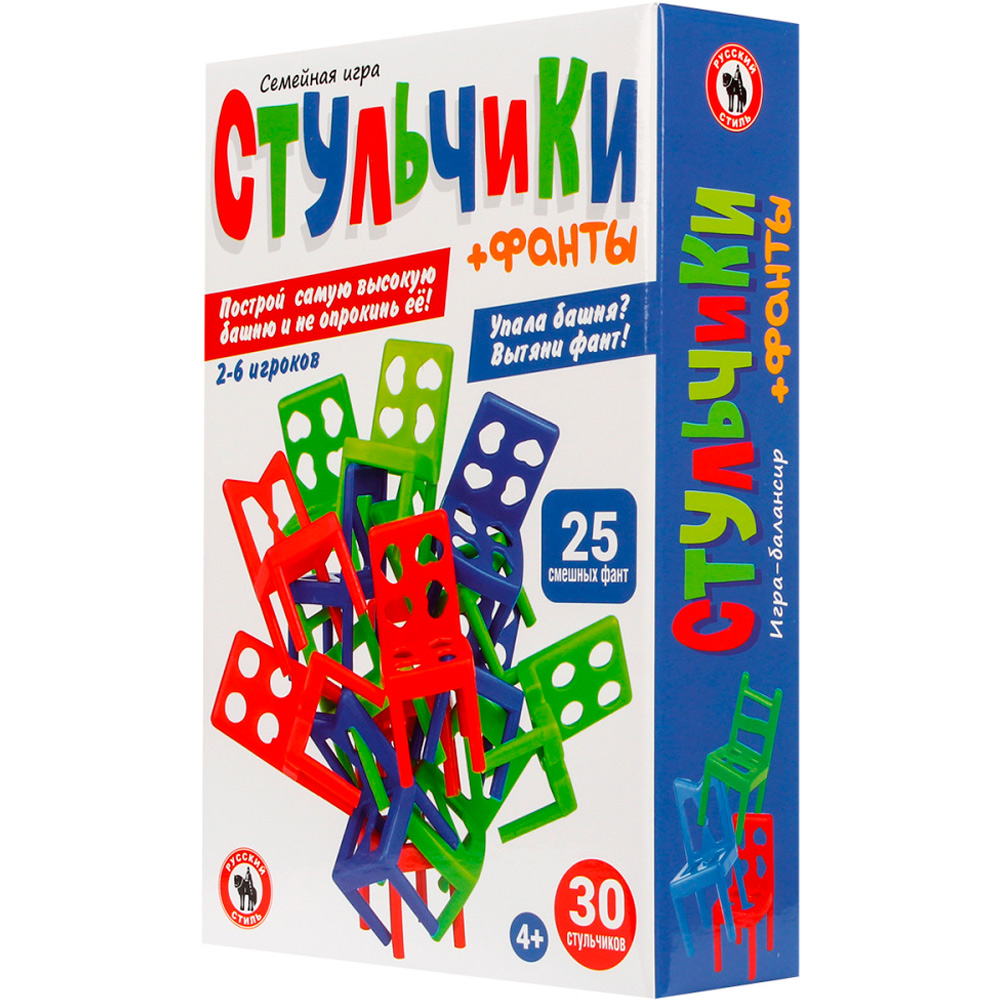 Игра Стульчики. ПАТИ 40 штук 04633