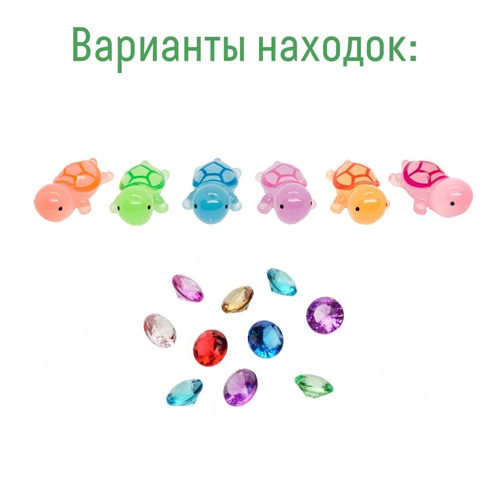 Набор для проведения раскопок Сокровища черепашек dig-77 Набор для проведения раскопок Сокровища черепашек dig-77